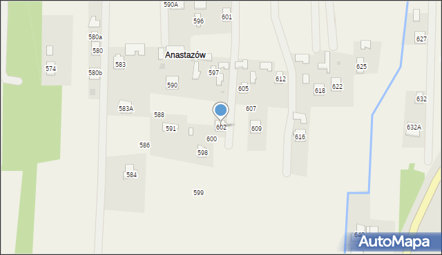 Ostrów, Ostrów, 602A, mapa Ostrów