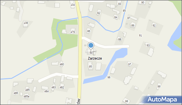 Ostrów, Ostrów, 94, mapa Ostrów