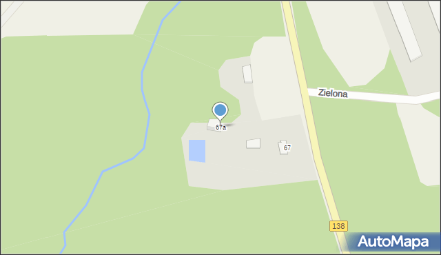 Ostrów, Ostrów, 67a, mapa Ostrów