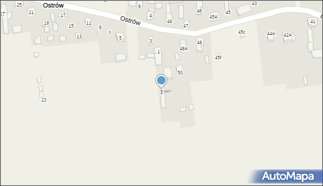 Ostrów, Ostrów, 2, mapa Ostrów