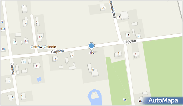 Ostrów, Ostrów, 46C, mapa Ostrów