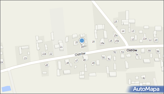 Ostrów, Ostrów, 19, mapa Ostrów