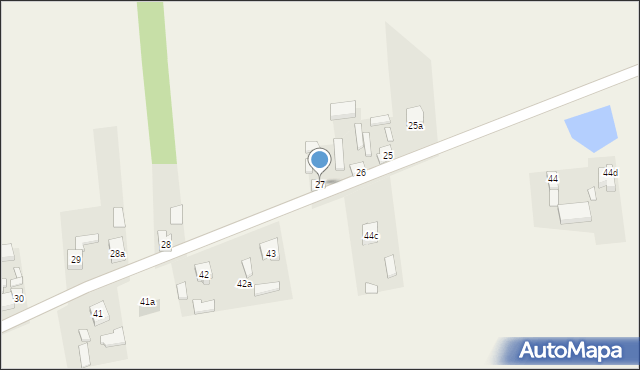 Ostrów, Ostrów, 27, mapa Ostrów