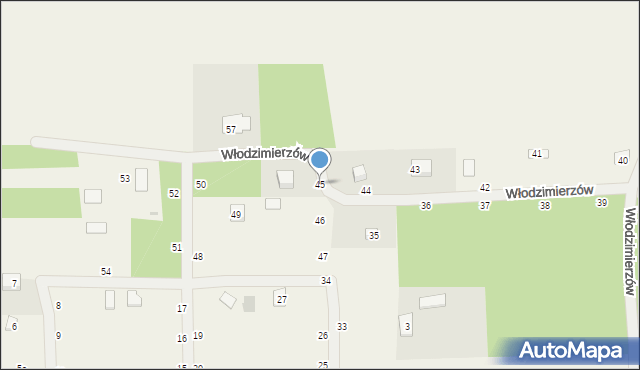 Ostrów, Ostrów, 45, mapa Ostrów