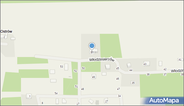 Ostrów, Ostrów, 57, mapa Ostrów