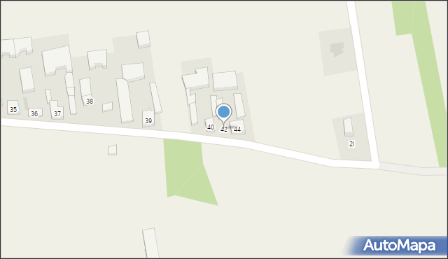 Ostrów, Ostrów, 42, mapa Ostrów