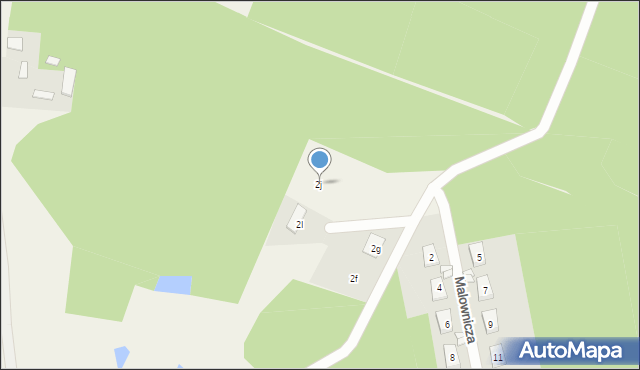 Ostrów-Kania, Ostrów-Kania, 2j, mapa Ostrów-Kania