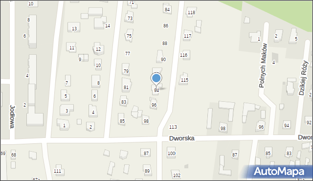 Ostrów-Osiedle, Ostrów-Osiedle, 94, mapa Ostrów-Osiedle