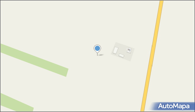 Ostrów Warcki, Ostrów Warcki, 70b, mapa Ostrów Warcki