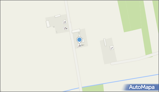 Ostrówek, Ostrówek, 16, mapa Ostrówek