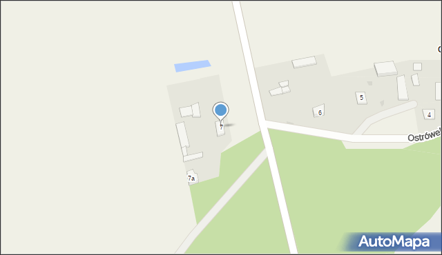 Ostrówek, Ostrówek, 7, mapa Ostrówek