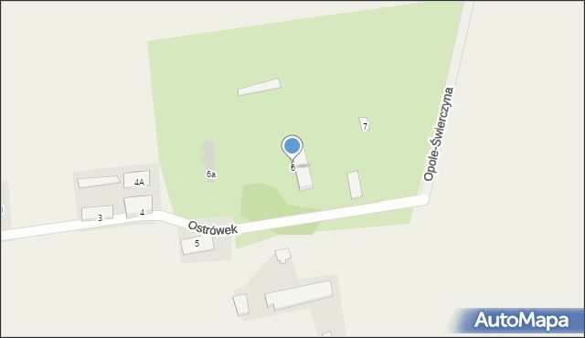 Ostrówek, Ostrówek, 6, mapa Ostrówek