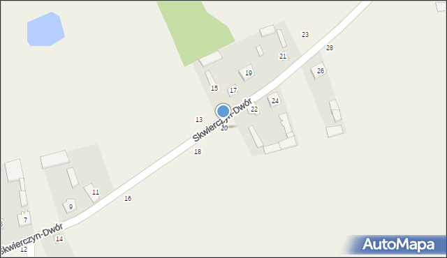Ostrówek, Ostrówek, 20, mapa Ostrówek