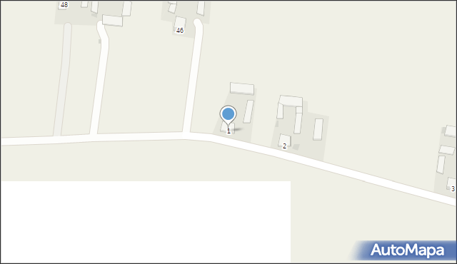 Ostrówek, Ostrówek, 1, mapa Ostrówek