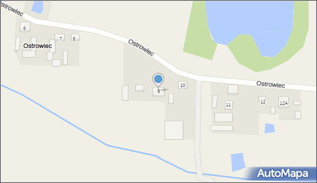 Ostrowiec, Ostrowiec, 9, mapa Ostrowiec