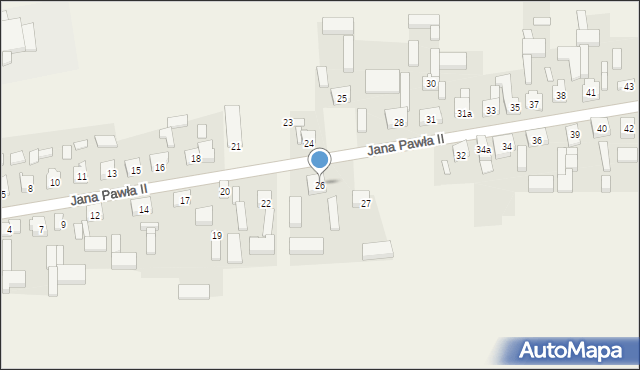 Ostrówiec, Ostrówiec, 26, mapa Ostrówiec