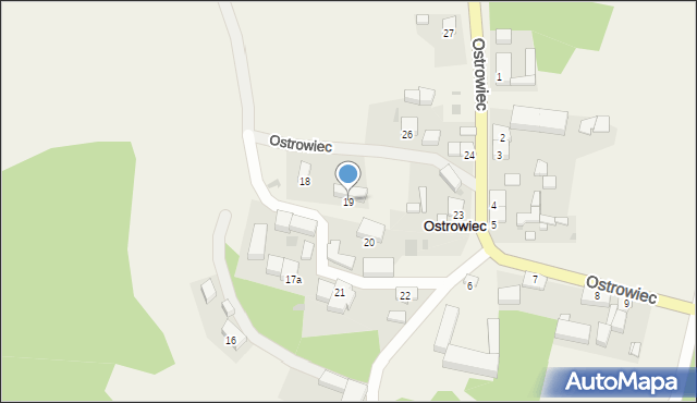 Ostrowiec, Ostrowiec, 19, mapa Ostrowiec
