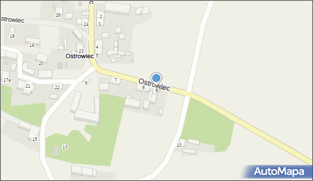 Ostrowiec, Ostrowiec, 9, mapa Ostrowiec