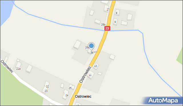 Ostrowiec, Ostrowiec, 26, mapa Ostrowiec