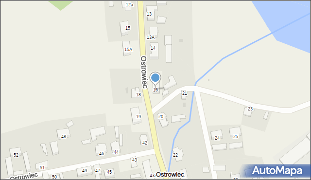 Ostrowiec, Ostrowiec, 16, mapa Ostrowiec