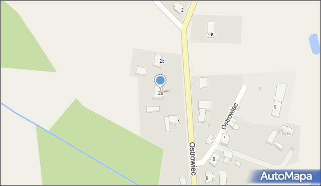 Ostrowiec, Ostrowiec, 2a, mapa Ostrowiec