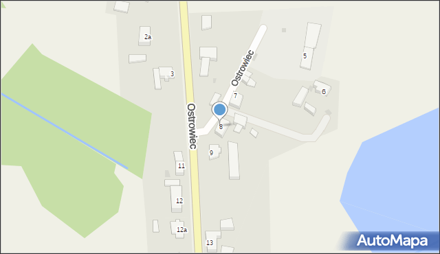 Ostrowiec, Ostrowiec, 8, mapa Ostrowiec