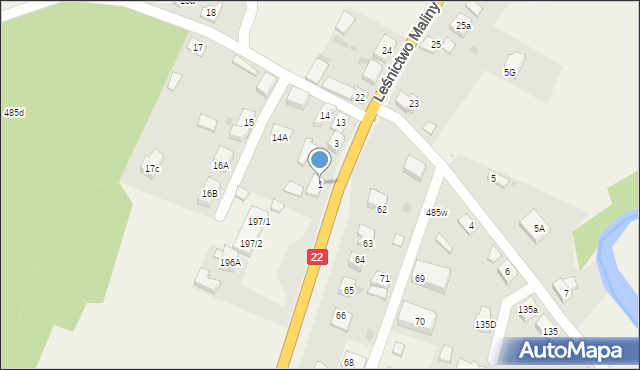 Ostrowiec, Ostrowiec, 1, mapa Ostrowiec