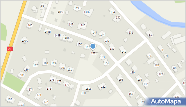 Ostrowiec, Ostrowiec, 152, mapa Ostrowiec