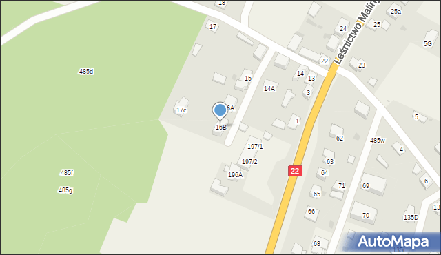 Ostrowiec, Ostrowiec, 16B, mapa Ostrowiec