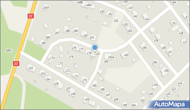 Ostrowiec, Ostrowiec, 179, mapa Ostrowiec