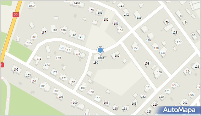 Ostrowiec, Ostrowiec, 181a, mapa Ostrowiec