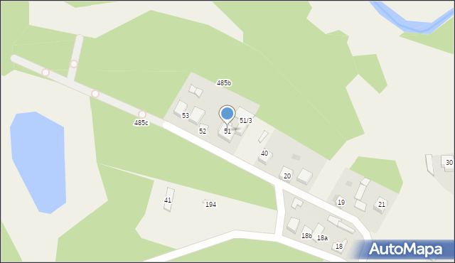 Ostrowiec, Ostrowiec, 51, mapa Ostrowiec