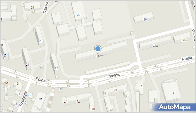 Ostrowiec Świętokrzyski, Osiedle Ogrody, 19, mapa Ostrowiec Świętokrzyski