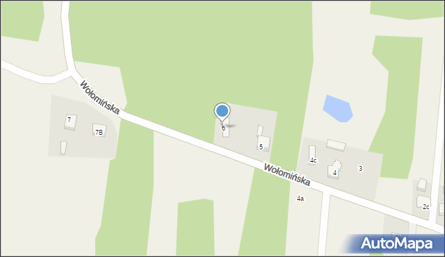Ostrowik, Ostrowik, 6, mapa Ostrowik