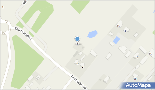 Ostrowik, Ostrowik, 2A, mapa Ostrowik