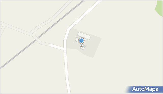 Ostrowite, Ostrowite, 80, mapa Ostrowite