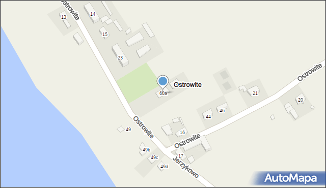 Ostrowite, Ostrowite, 60a, mapa Ostrowite