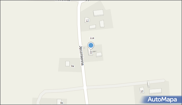 Ostrowite, Ostrowite, 11, mapa Ostrowite