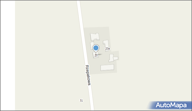 Ostrowite, Ostrowite, 20, mapa Ostrowite