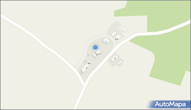 Ostrowite, Ostrowite, 3d, mapa Ostrowite