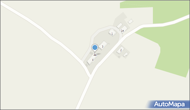 Ostrowite, Ostrowite, 4a, mapa Ostrowite