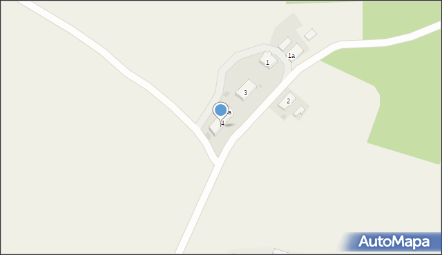 Ostrowite, Ostrowite, 4c, mapa Ostrowite