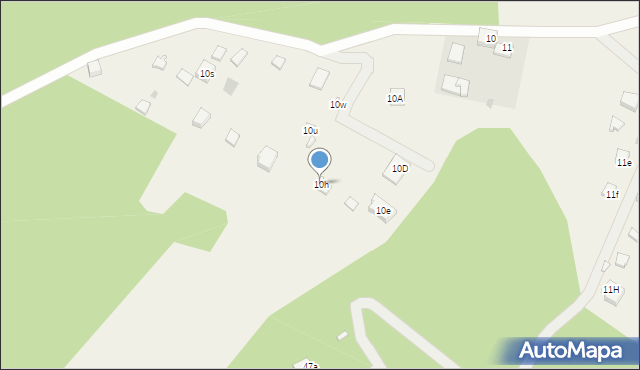 Ostrowite, Ostrowite, 10h, mapa Ostrowite