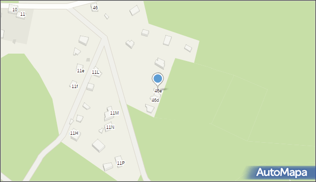 Ostrowite, Ostrowite, 46e, mapa Ostrowite