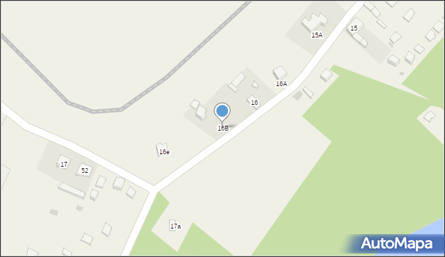 Ostrowo, Ostrowo, 16B, mapa Ostrowo