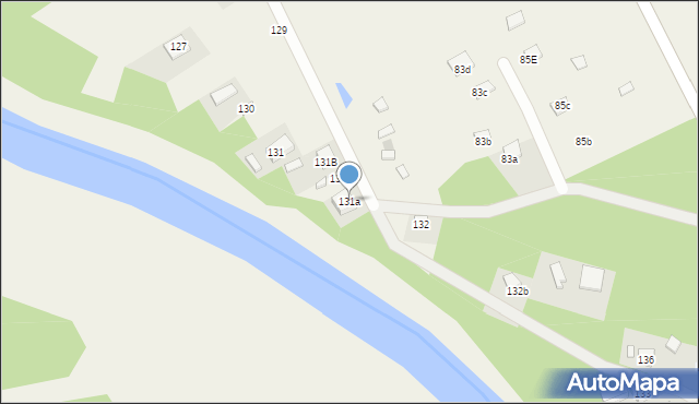 Ostrowsko, Ostrowsko, 131a, mapa Ostrowsko