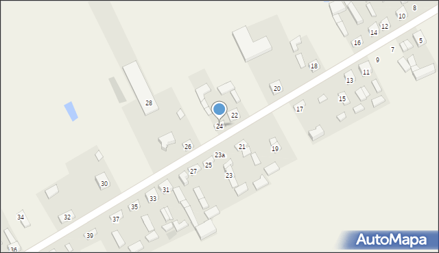 Ostrowsko, Ostrowsko, 24, mapa Ostrowsko