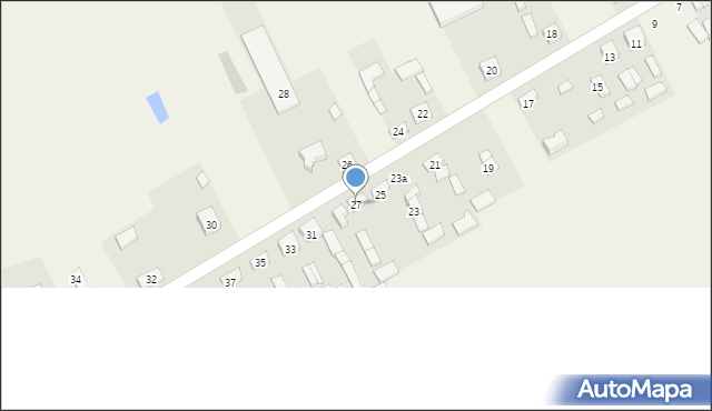 Ostrowsko, Ostrowsko, 27, mapa Ostrowsko