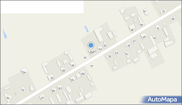 Ostrowsko, Ostrowsko, 42a, mapa Ostrowsko