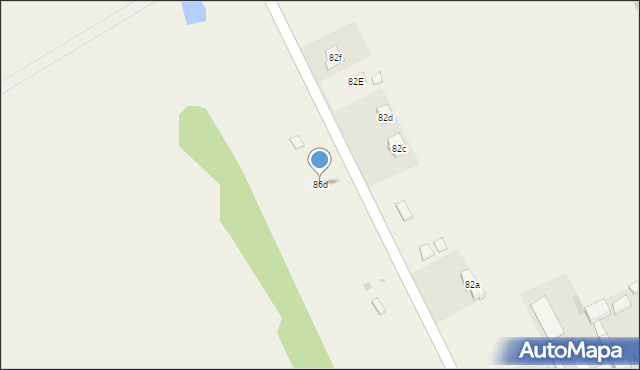 Ostrowsko, Ostrowsko, 86d, mapa Ostrowsko